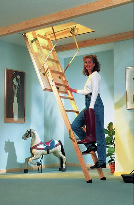 Dolle Wooden folding stairs