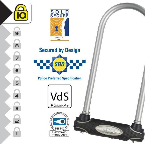 Actual product image Master Lock 8195 U-lock 13 mm x 280 mm x 110 mm