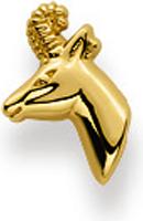 Natsumi Schmuck Ohrstecker Gämse Gelbgold 18K/750 (750/18 K Gelbgold)