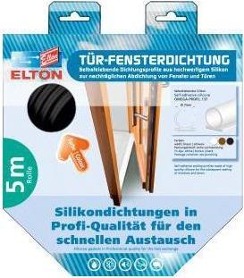 Actual product image Ellen Door stop seal 137 DIY length 6 m width 8 mm self-adhesive ( 3327023229 )