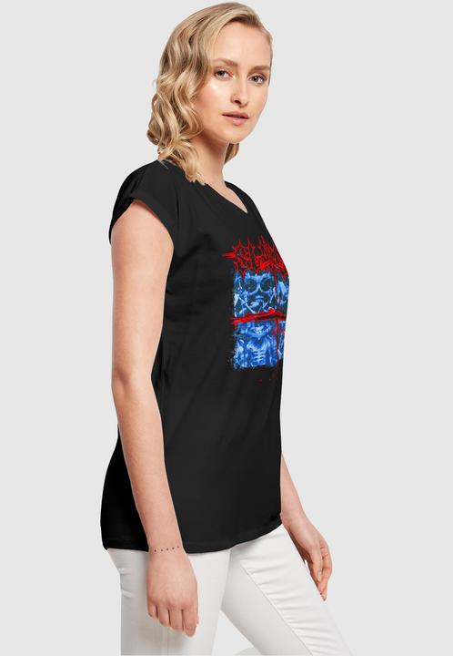 Actual product image Merchcode Ladies Slayer - Tour 2004 Extended Shoulder Tee - 114325 (L)