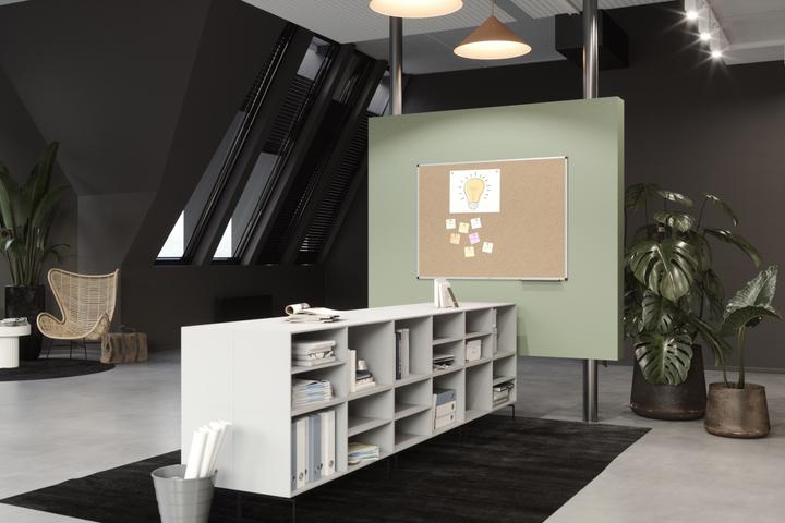 Actual product image Legamaster Pinboard Unite 60 cm x 90 cm, Brown (Bulletin board, 60 x 90 cm)