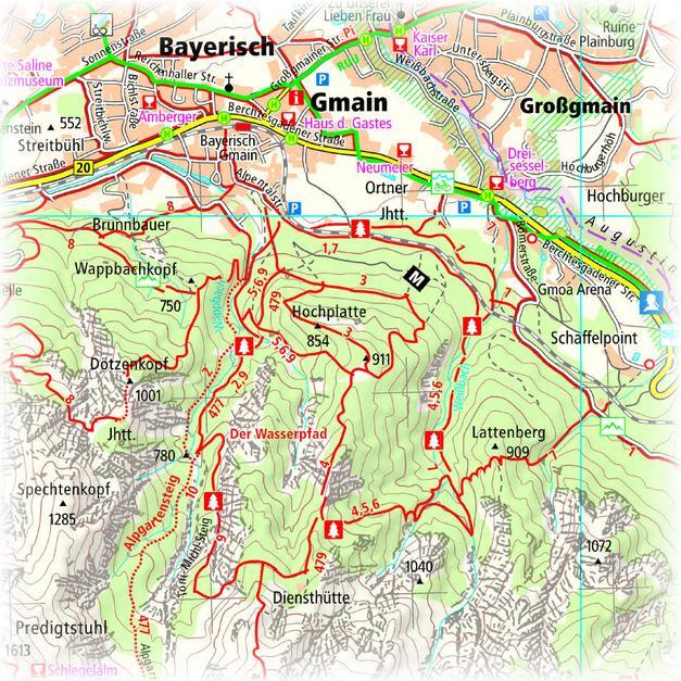 Produktbild PublicPress Wander u.Radk.Berchtesgaden