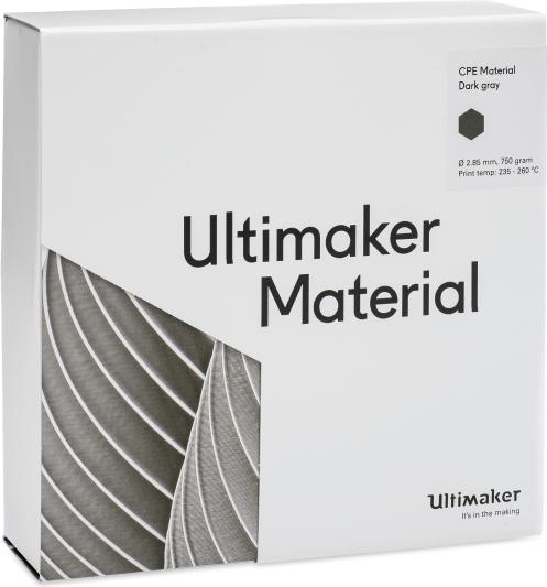 Produktbild Ultimaker Cpe (CPE, 2.85 mm, 750 g, Grau)