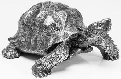 Produktbild Kare Design Deko Figur Turtle Silber Gross