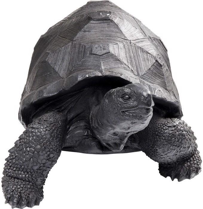 Actual product image Kare Design Deco Figurine Turtle Black Medium