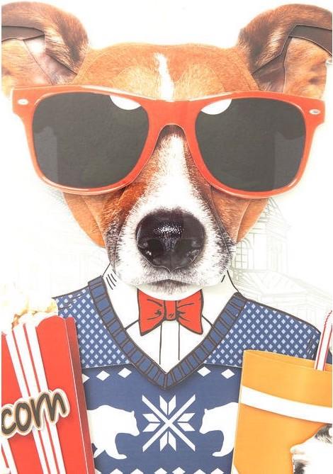 Image du produit Kare Design Tableau Frame Art Cinema Dog 50x50cm