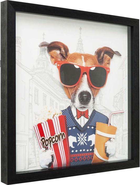 Image du produit Kare Design Tableau Frame Art Cinema Dog 50x50cm
