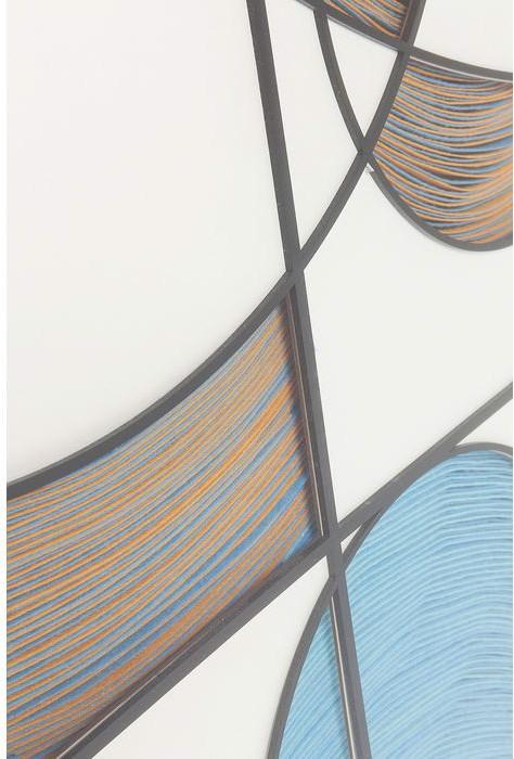 Actual product image Kare Design Deco Frame Wall Art Circles 90x90cm