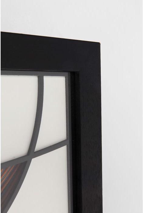 Actual product image Kare Design Deco Frame Wall Art Circles 90x90cm