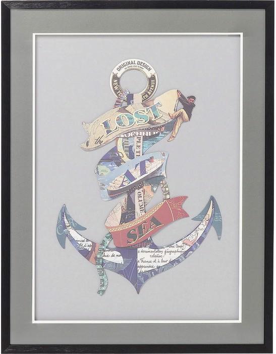 Immagine prodotto Kare Design Cornice d'arte Ancora 80x60cm