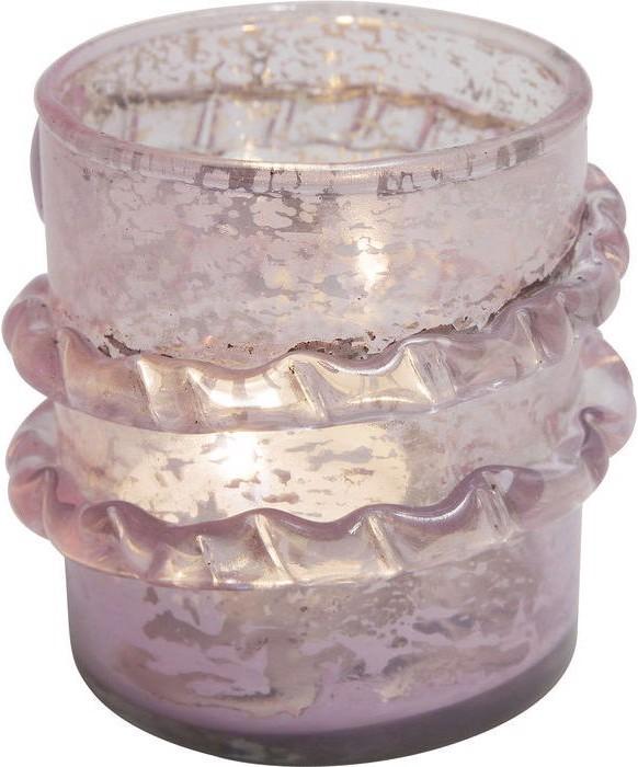 Immagine prodotto Kare Design Porta Tealight La Ola Rosa 8cm