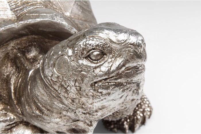 Image du produit Kare Design Figurine décorative Turtle argenté MM