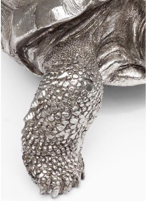 Image du produit Kare Design Figurine décorative Turtle argenté MM