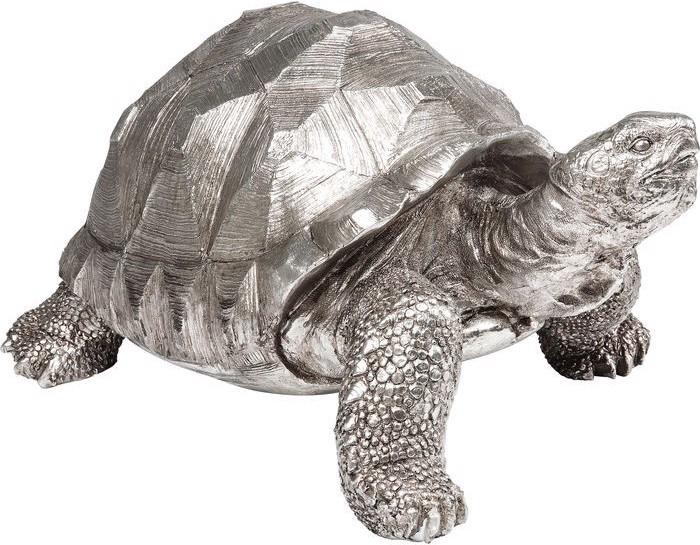 Image du produit Kare Design Figurine décorative Turtle argenté MM