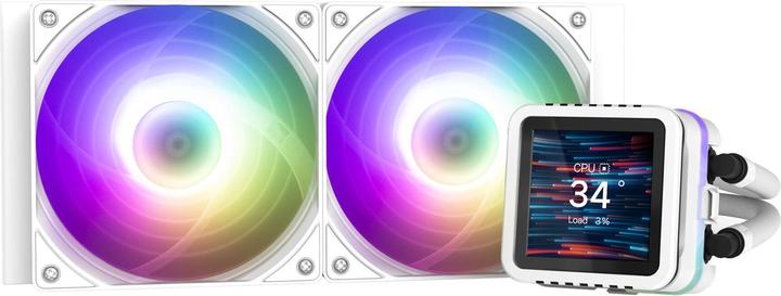 Image du produit Zalman KOI ALPHA2 DS 240mm AIO - White