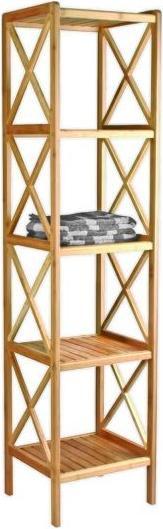 Actual product image MSV ETAGERE BAMBOU 5 NIVEAUX 36,5X33X153 CM (36.5 x 33 x 153 cm)