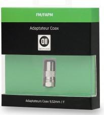 D2 Diffusion Adaptateur Coax m le 9.52mm/Fiche SAT m le