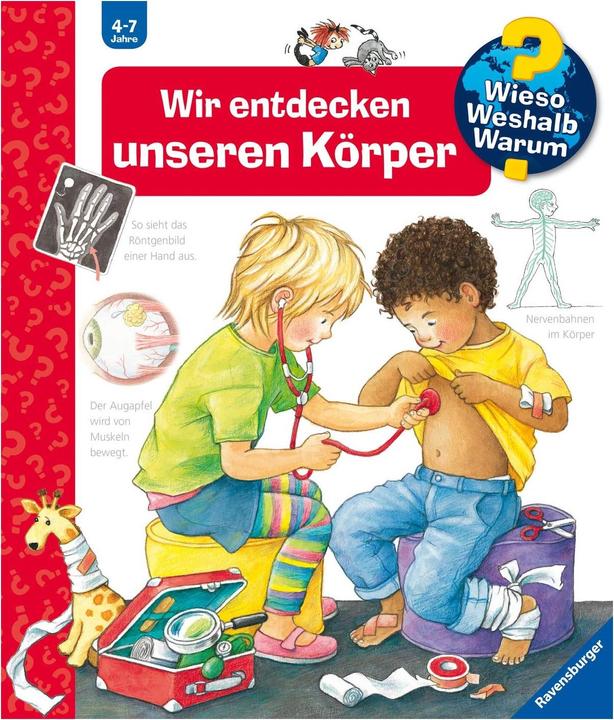 Actual product image Ravensburger Wir entdecken unseren Körper (German, Doris Rübel, 2012)