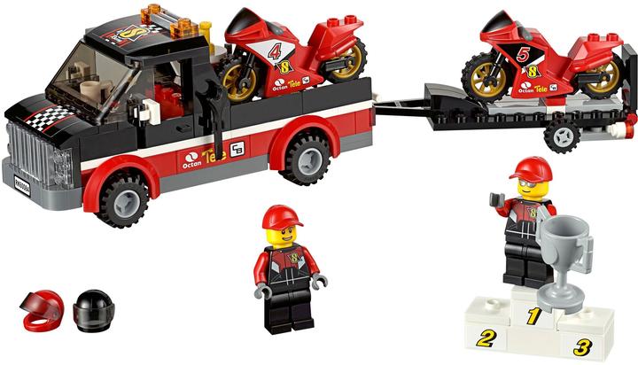 Actual product image LEGO Racing Bike Transporter (60084, LEGO City)