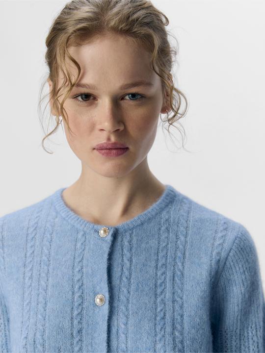 Immagine prodotto Object Alpaka-Wollmix Strickjacke (XS)