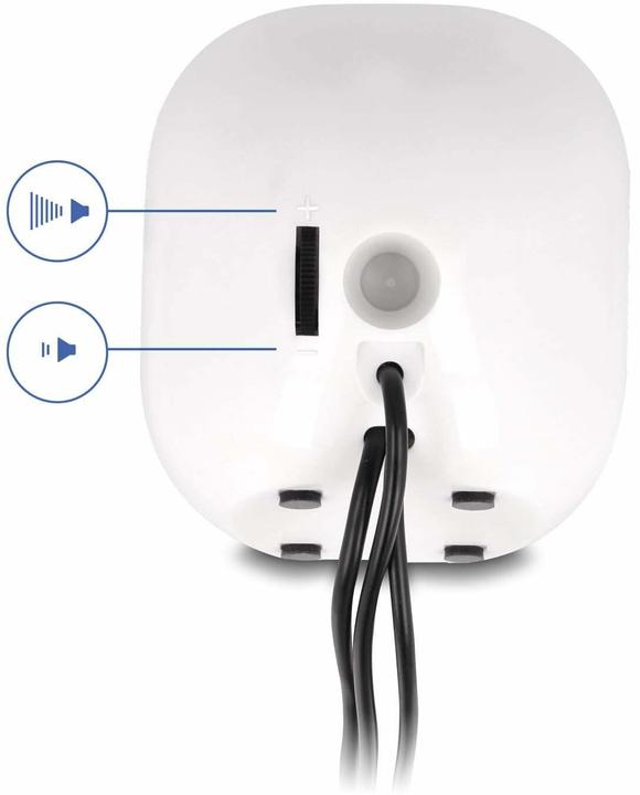 Actual product image Delock 27008 - Mini stereo PC speaker with 3.5 mm jack plug and USB power supply