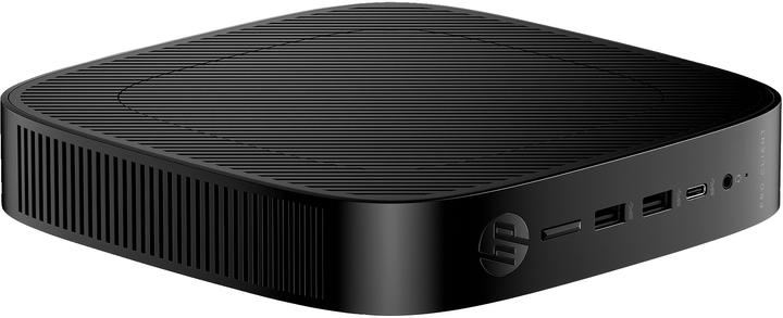 Produktbild HP Pro t550 2 GHz ThinPro 1,3 kg Schwarz J6412 (Intel Celeron J6412, 4 GB, Intel UHD Graphics)