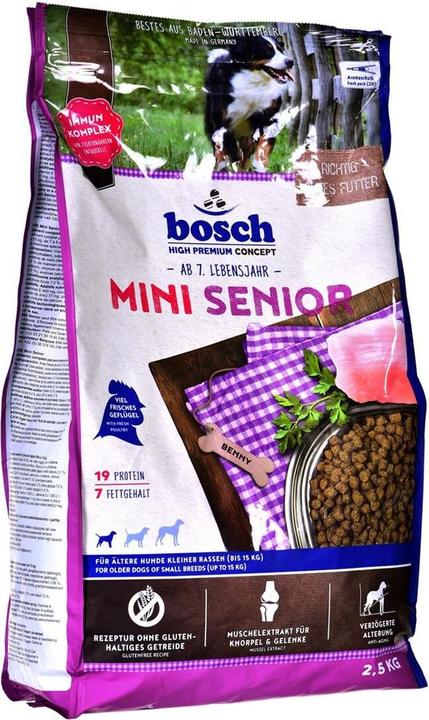 Image du produit Bosch Petfood Mini Senior (Senior, 1 pcs, 2500 g)