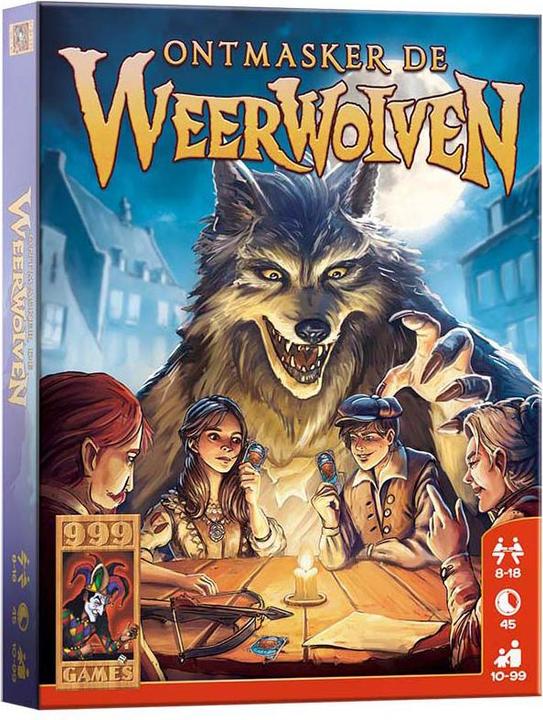 Actual product image 999Games 999 Games – Kartenspiel „Unmask the Werewolves“