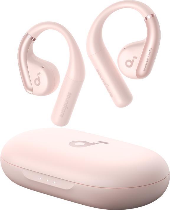 Actual product image soundcore On-Ear Headphones AeroFit Pink (ANC, 42 h, Wireless)