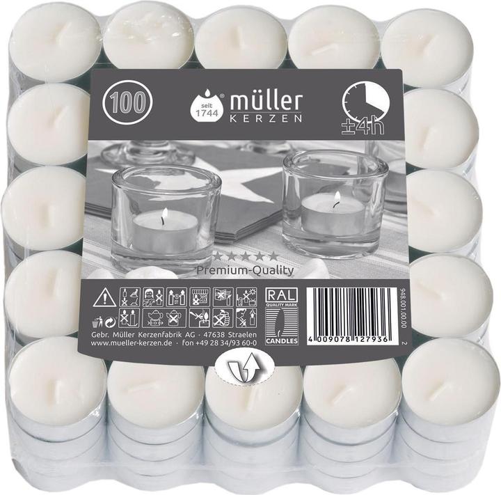 müller Kerzen Teelichter (100 Stk.)