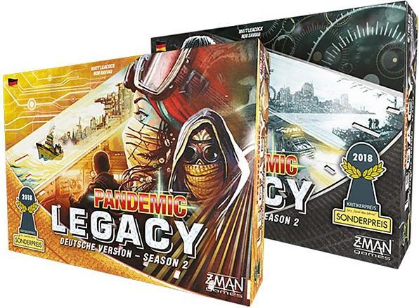Actual product image Asmodée Pandemic Legacy Season 2 (German)