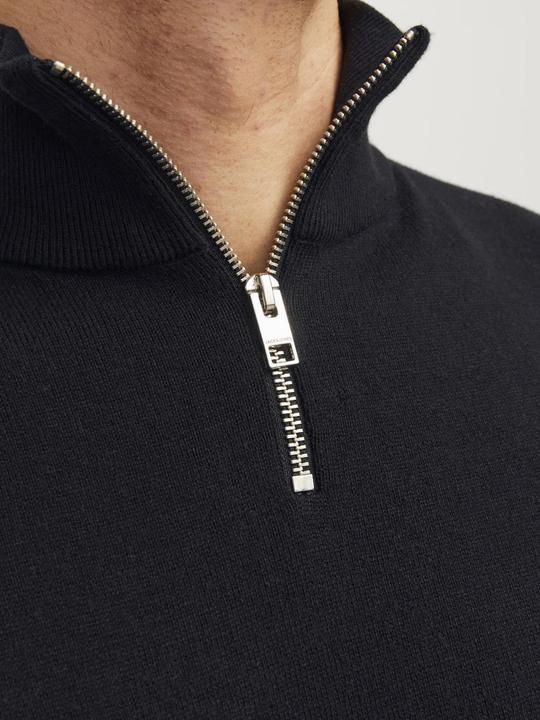 Immagine prodotto Jack & Jones Maglione a maglia con mezza zip (XS)