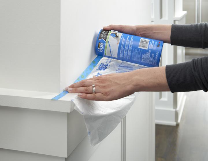 Produktbild Scotch Blue Abdeckpapier mit Malerabdeckband (600 mm)