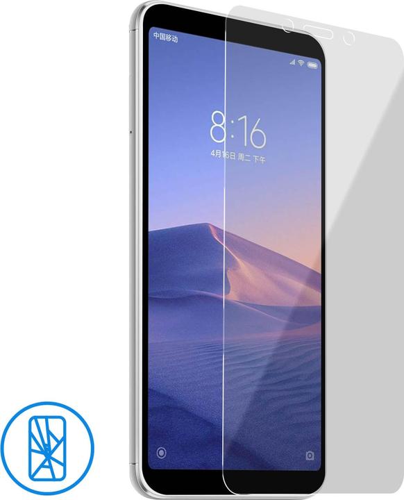 Actual product image Avizar Crystal clear film, glass screen protector (2 Piece, Xiaomi Redmi 6A)