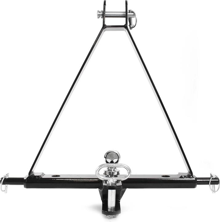 Actual product image Wiltec Tractor rail 610mm three-point hitch drawbar ball head anti-twist