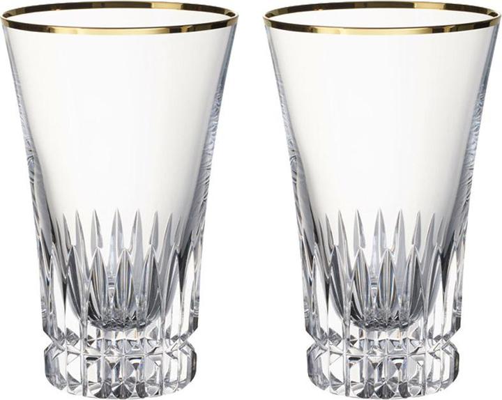 Produktbild Villeroy & Boch Longdrinkglas, Set 2tlg. Grand Royal Gold (0.30 l, 2 x)