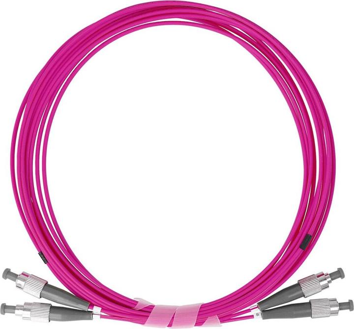 Produktbild BlueOptics Duplex LWL Patchkabel FC-FC Multimode OM4 10 Meter (10 m)