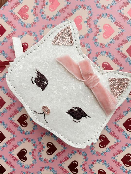 Actual product image Konges Slojd Tut Kitty Geldbörse Buttercream