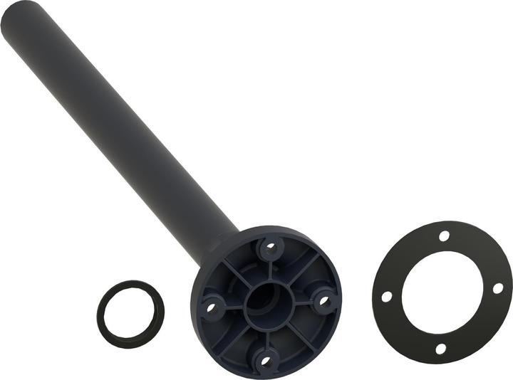 Actual product image Schneider Electric Plastic foot + tube black 400 mm