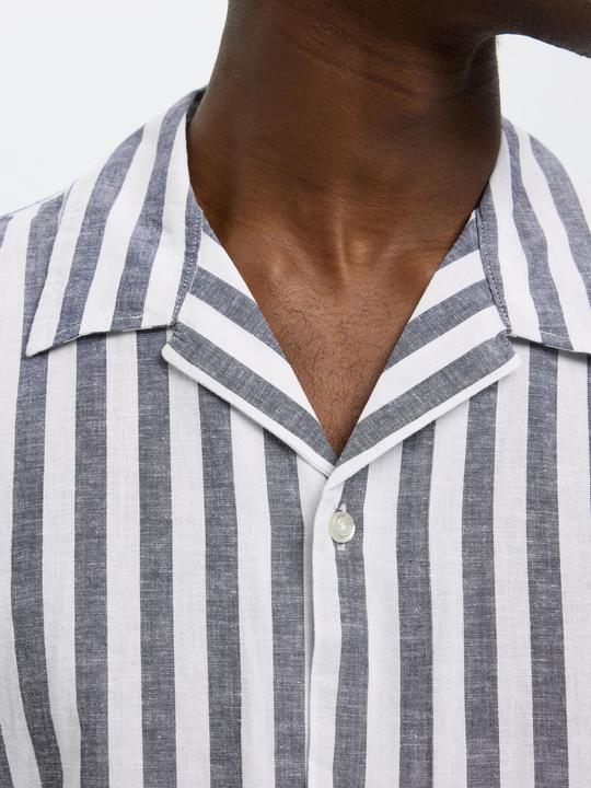 Actual product image Slhrelaxnew-Linen Shirt Ss Resort (XXL)