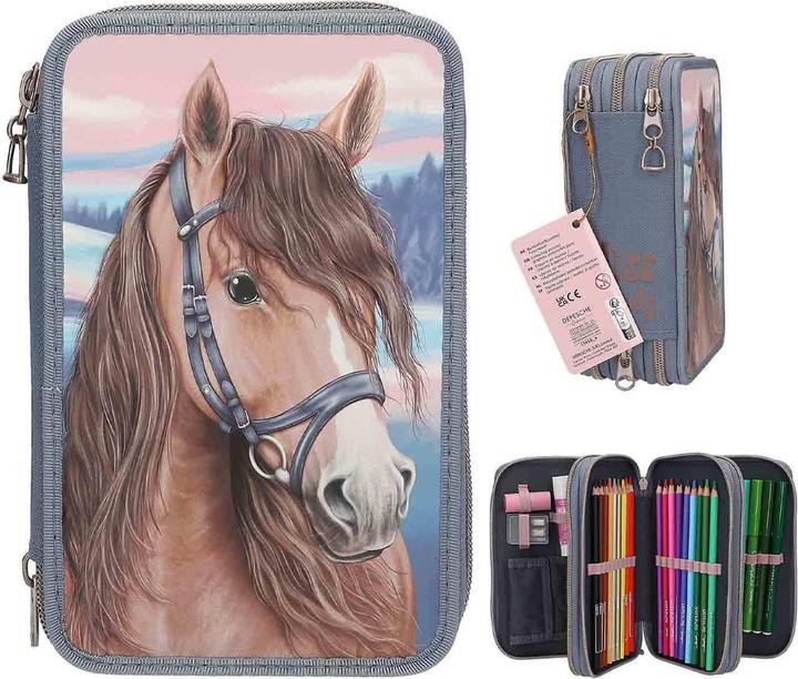 Produktbild Magni DEPESCHE Miss Melody Federtasche 3fach mit 3D Effekt