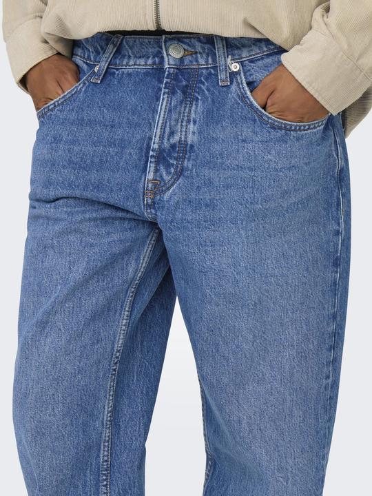 Actual product image Only & Sons Straight cut mid rise jeans Regular fit jeans (32)