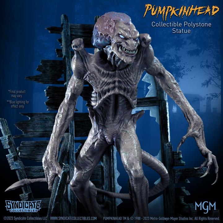 Actual product image Toynk Toys Pumpkinhead Statue 1/10 Pumpkinhead Classic Edition 28 cm