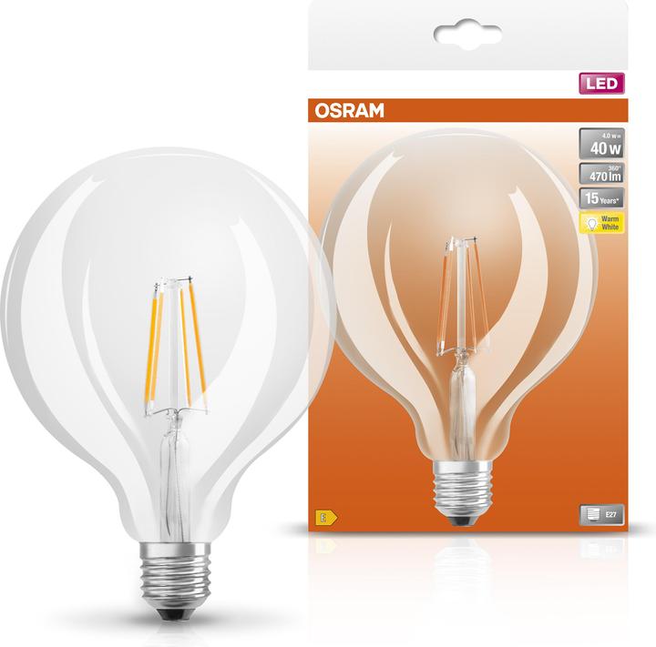 Immagine prodotto Osram Retrofit classico (E27, 4.50 W, 470 lm, 1 x, E)