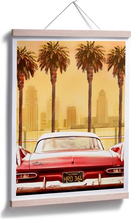 Produktbild Trenddeko Oldtimer in Los Angeles (40 x 50 cm)