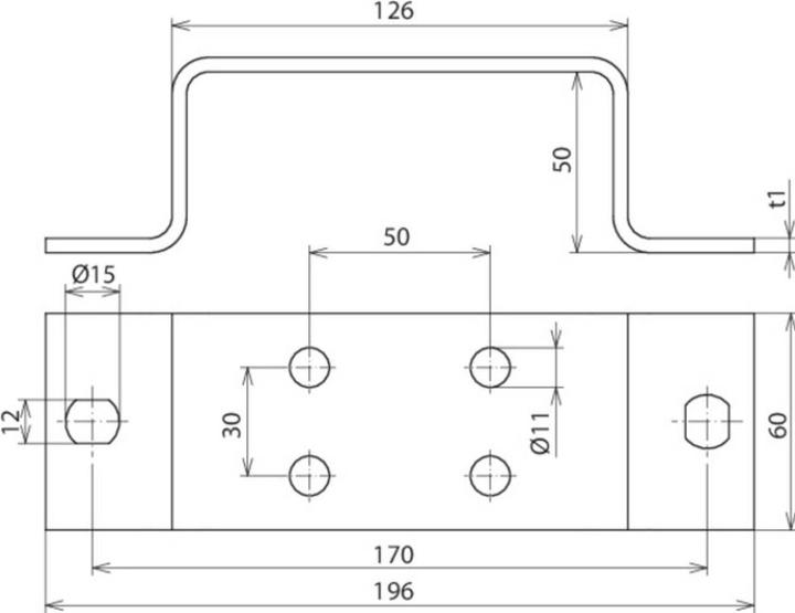Produktbild Dehn Erdungsschiene St/tZn f. Potentialaus- 472023