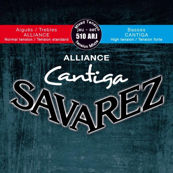 Actual product image Savarez 510 ARJ Alliance Cantiga MHT (6 x, Guitar, 0.02")