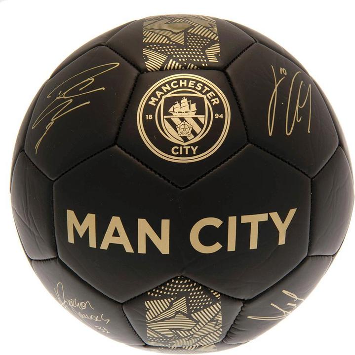 Manchester City FC Phantom Fussball Mit Unterschriften (5)