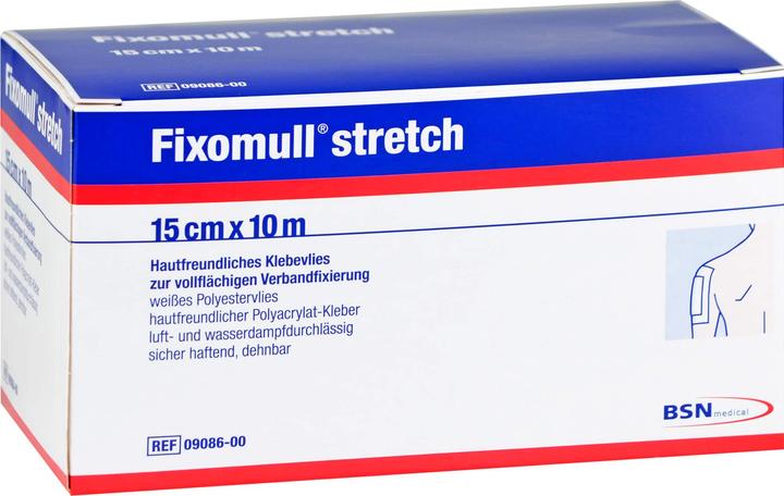 Produktbild BSN Fixomull stretch 10 m x 15 cm hautfreundliches Klebevlies, 1 St. Pflaster (1 x)
